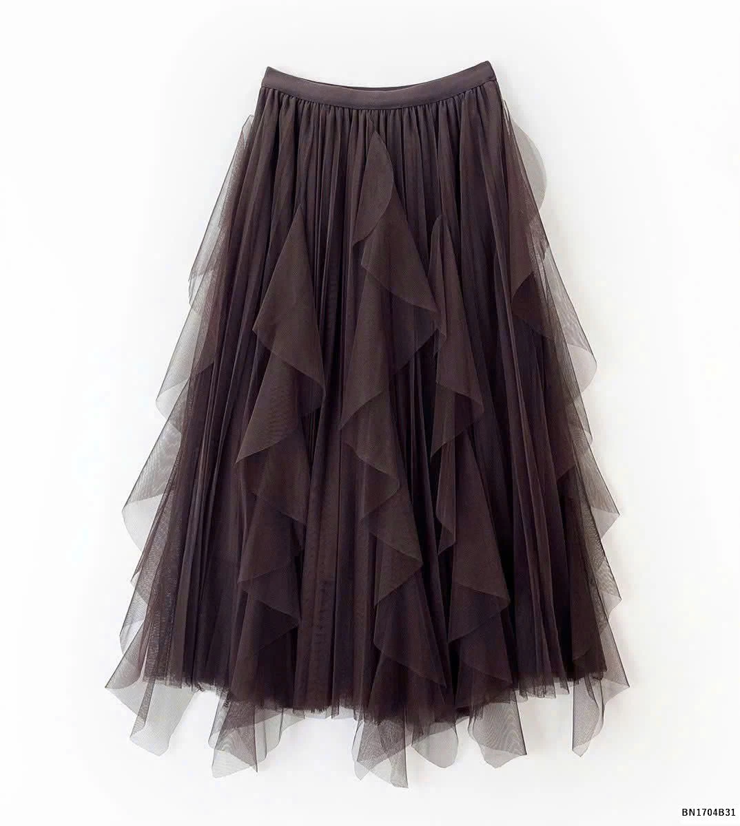 CHÂN VÁY MIDI CHỮ A