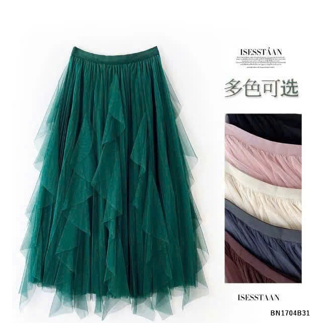 CHÂN VÁY MIDI CHỮ A