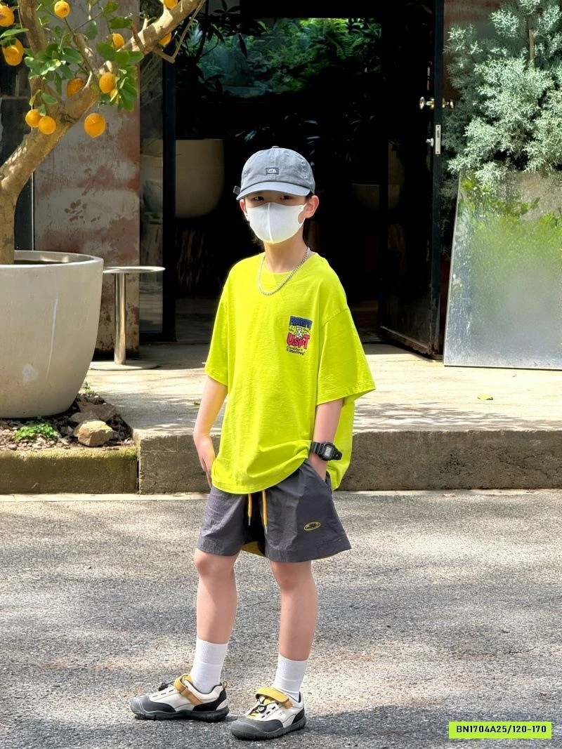 ÁO THUN USPT MÀU NEON CÁ TÍNH