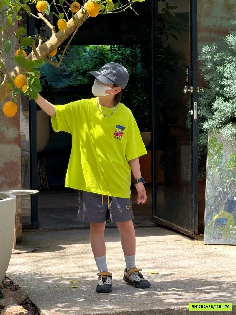 ÁO THUN USPT MÀU NEON CÁ TÍNH