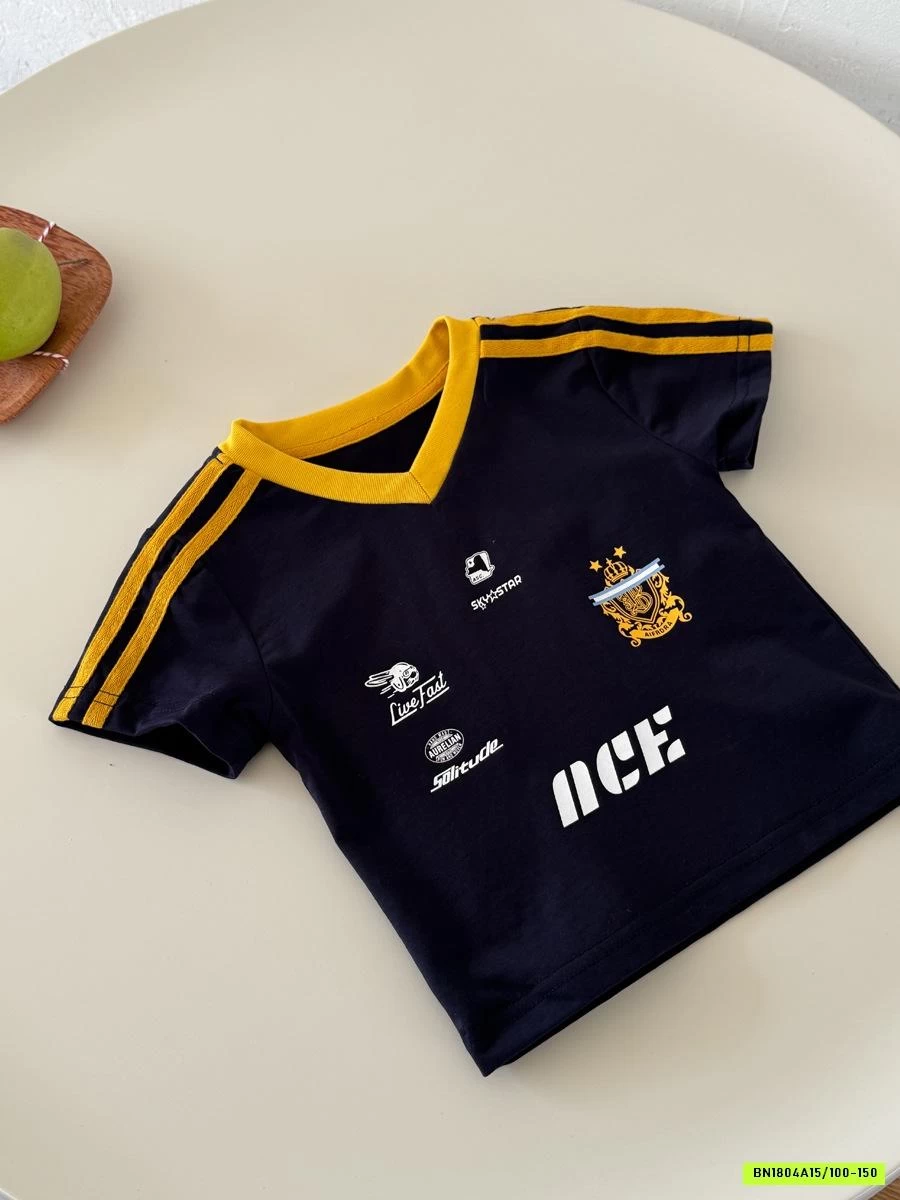 ÁO THỂ THAO CROPTOP MIX SHORT JEANS YUKIDS