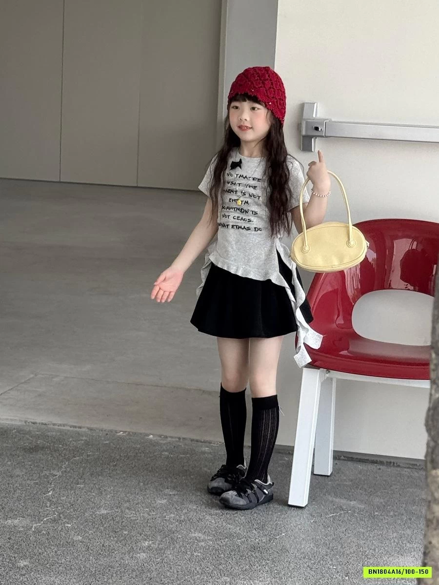 ÁO THUN VẠT TUA RUA YUKIDS