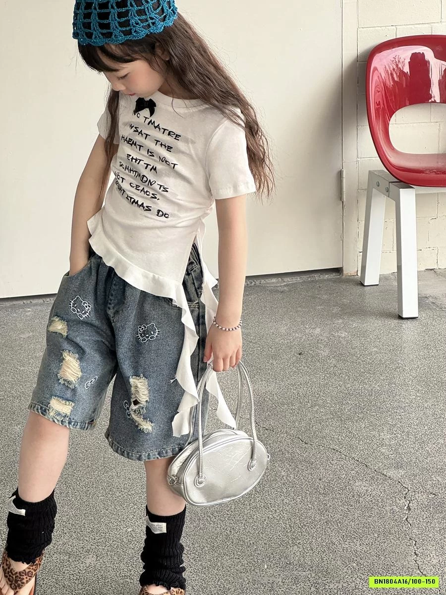 ÁO THUN VẠT TUA RUA YUKIDS