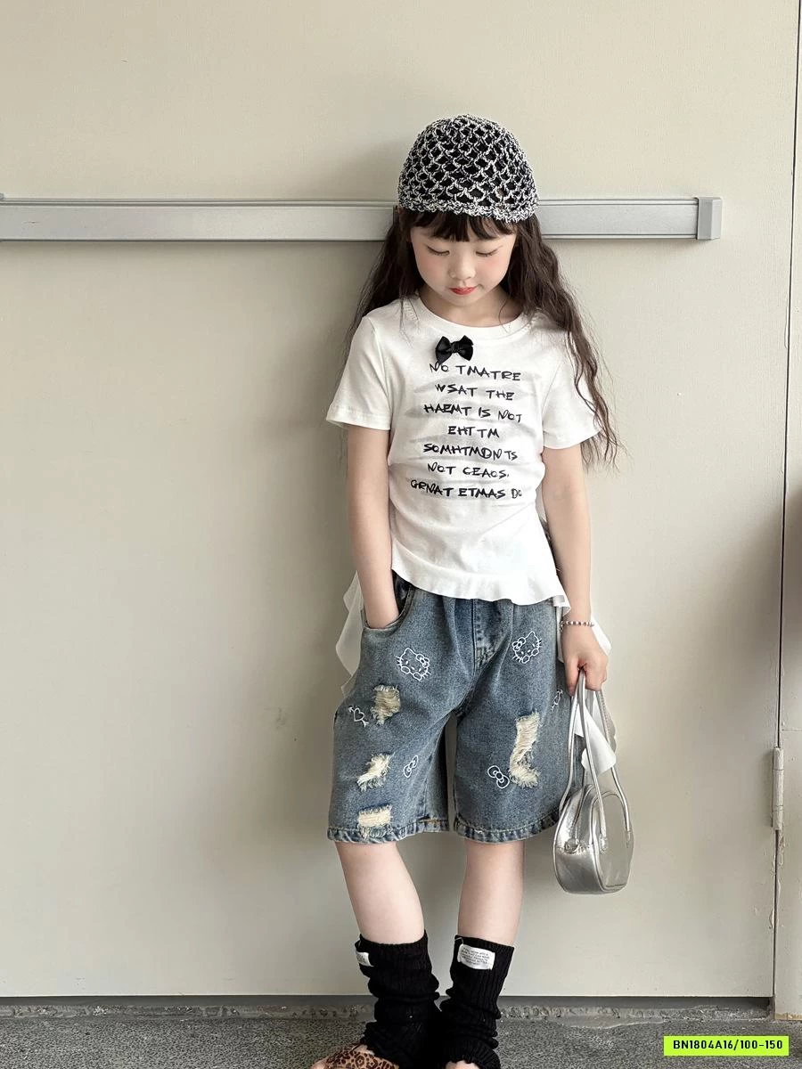 ÁO THUN VẠT TUA RUA YUKIDS