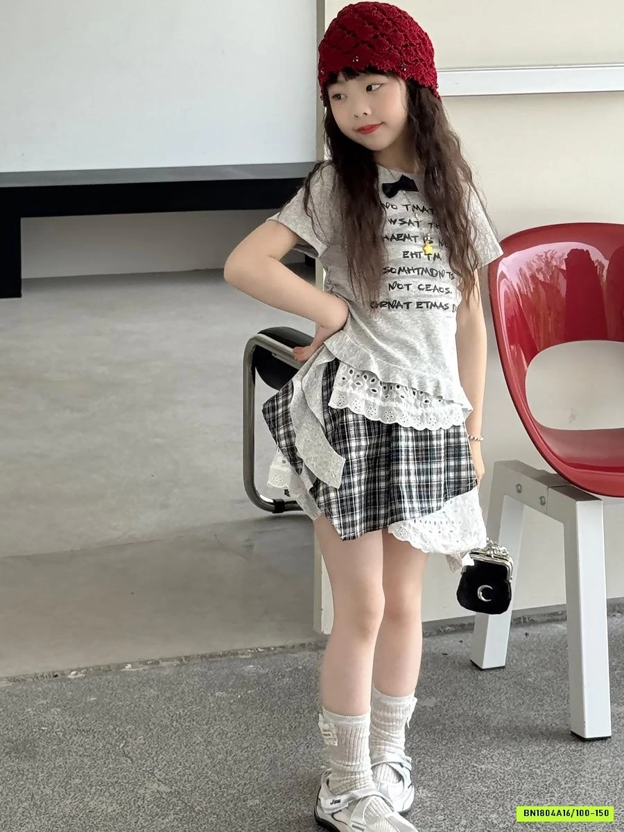 ÁO THUN VẠT TUA RUA YUKIDS