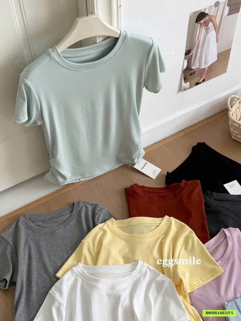 ÁO THUN RÚT EO EGGSMILE