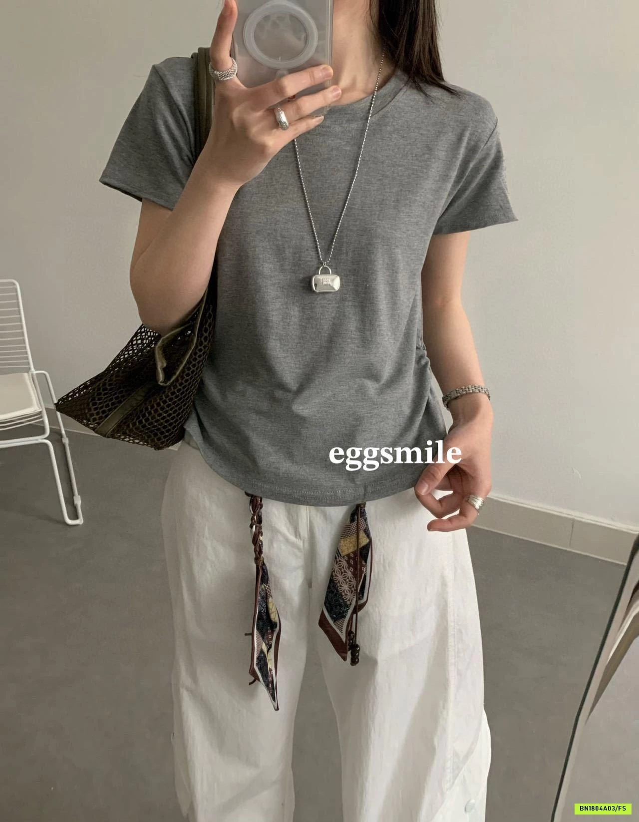 ÁO THUN RÚT EO EGGSMILE