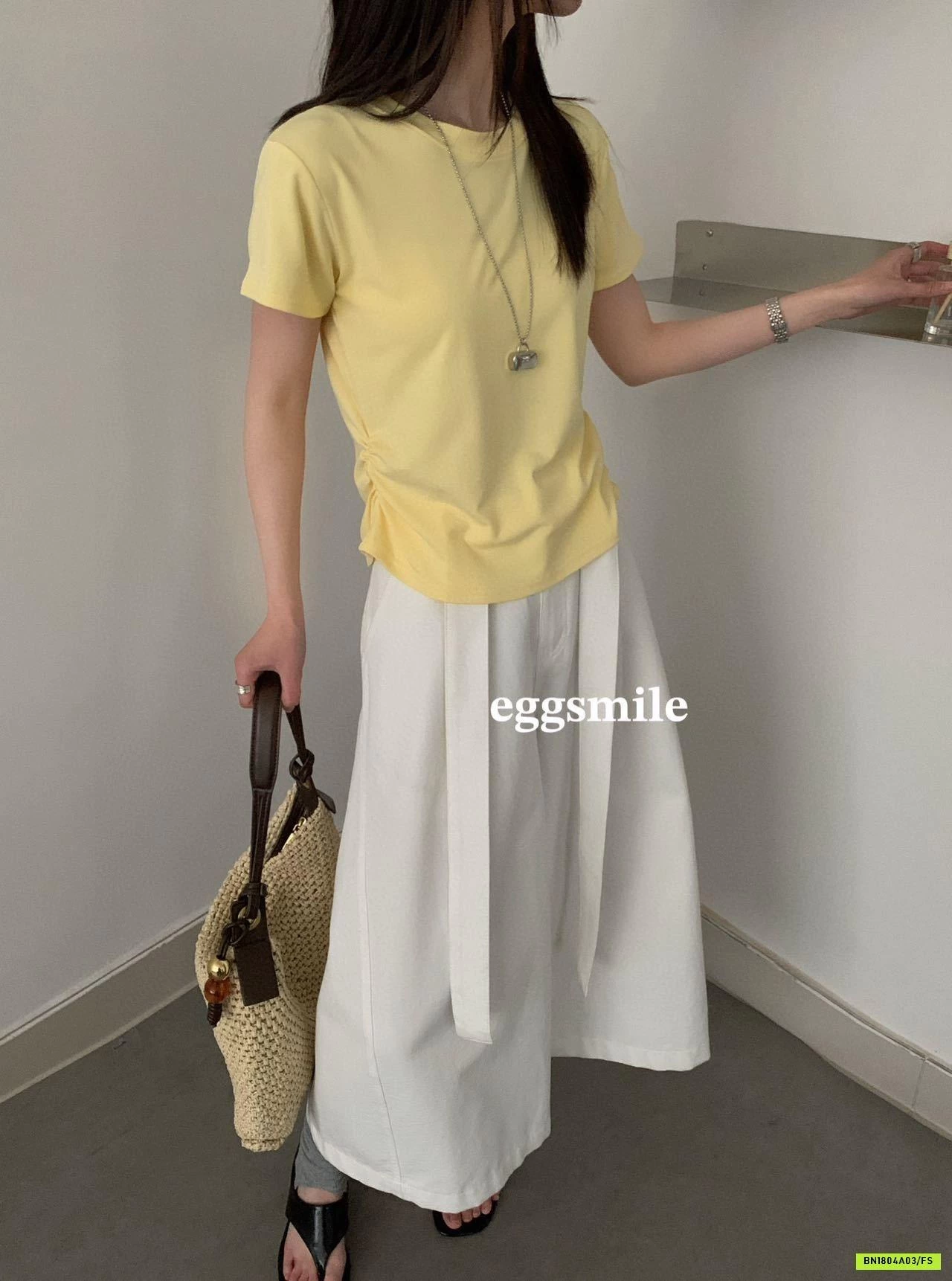ÁO THUN RÚT EO EGGSMILE