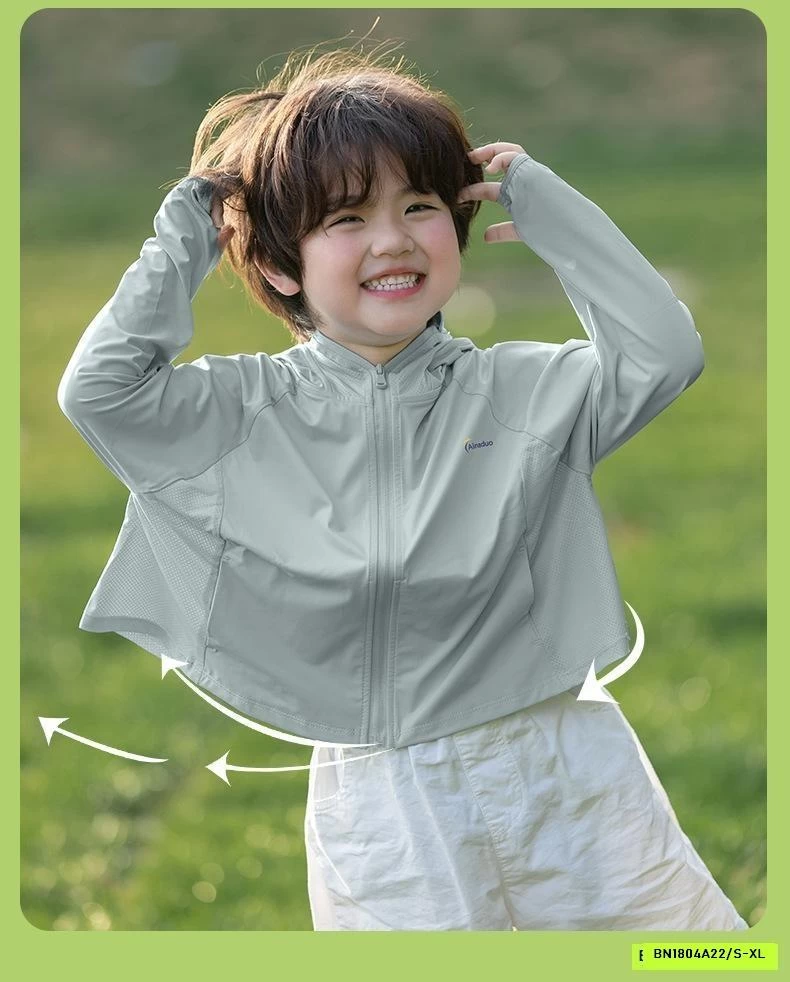 ÁO CHỐNG NẮNG BĂNG LẠNH UPF50+ CHO BÉ