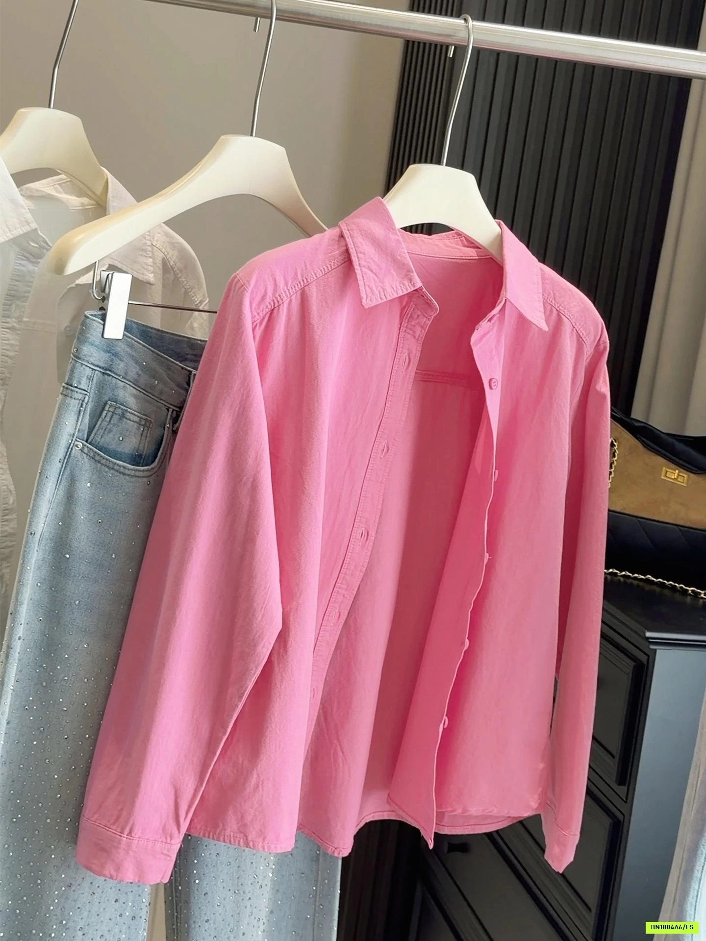 SƠ MI KHÔ HÀN THÊU LOGO ANNA