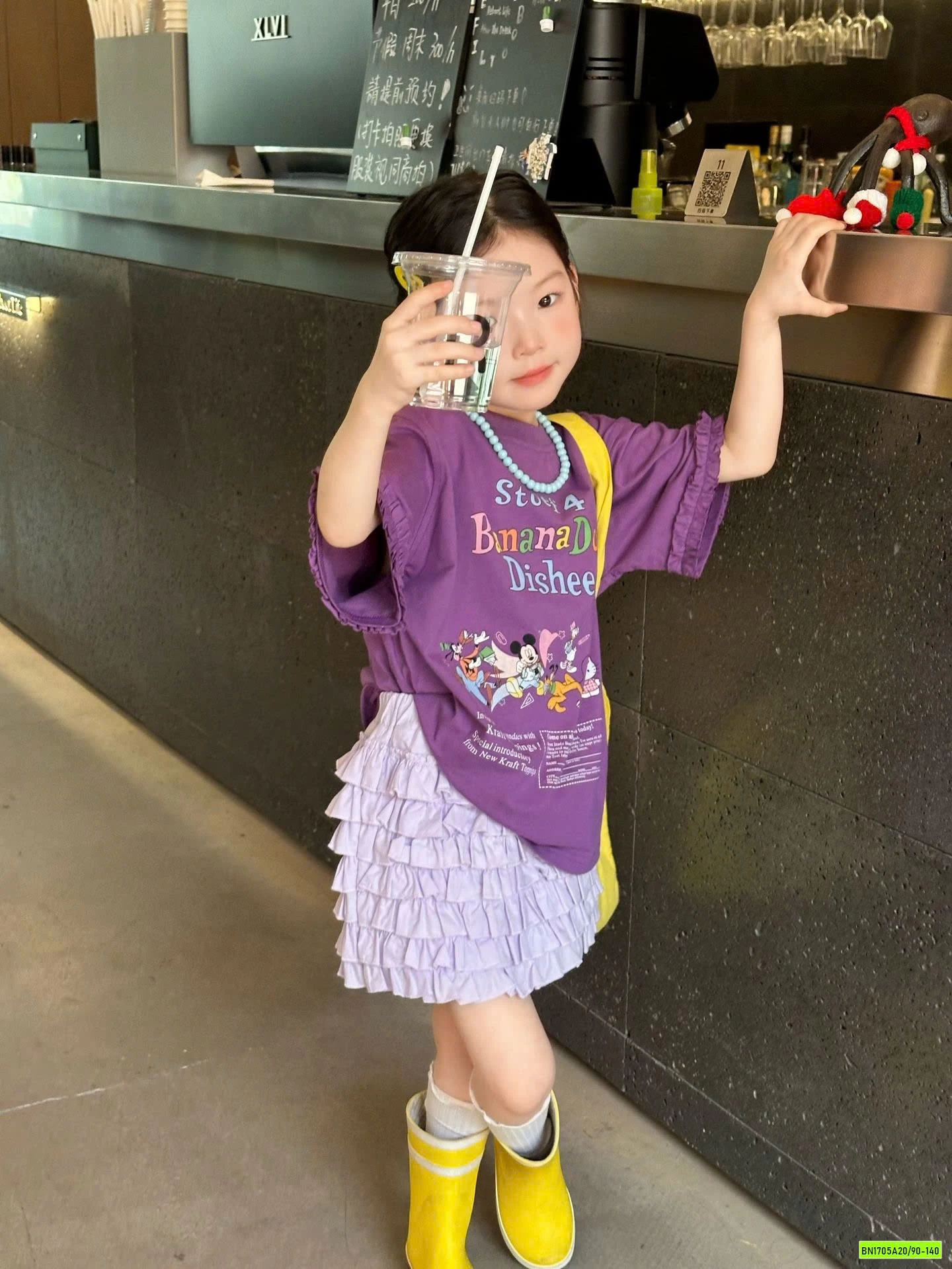 ÁO TÍM MIX CV TÍM NHÚN BÈO