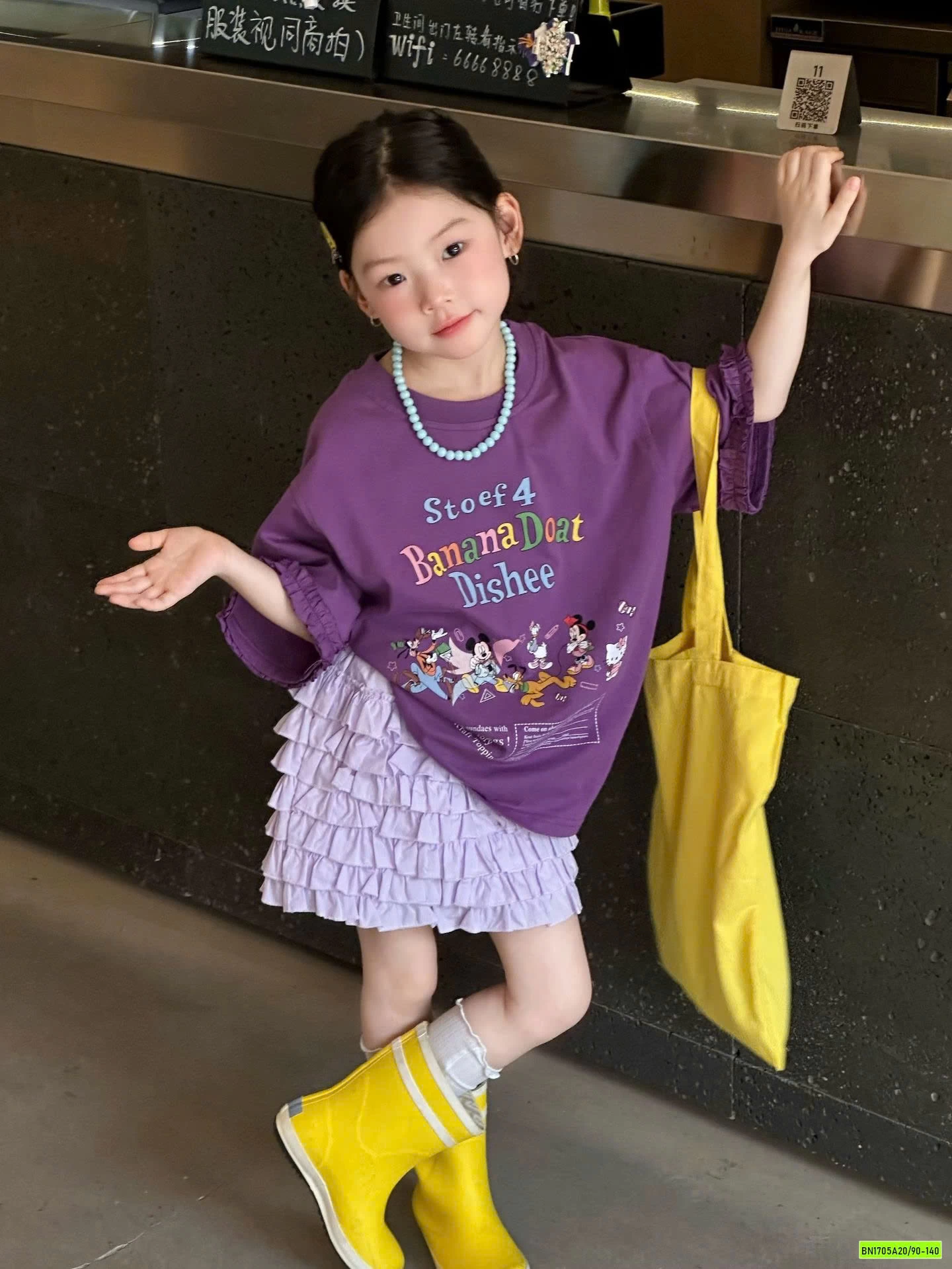 ÁO TÍM MIX CV TÍM NHÚN BÈO