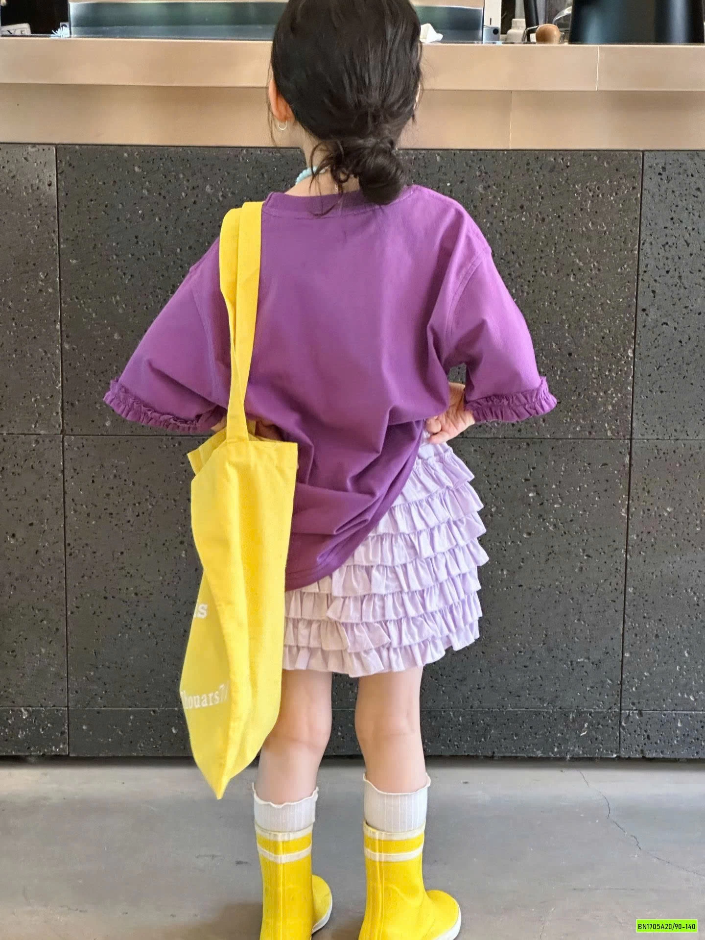 ÁO TÍM MIX CV TÍM NHÚN BÈO