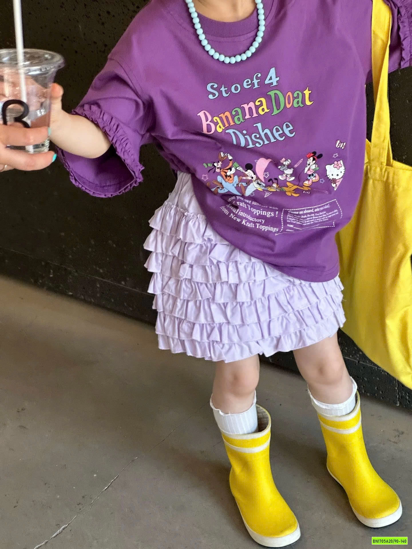 ÁO TÍM MIX CV TÍM NHÚN BÈO