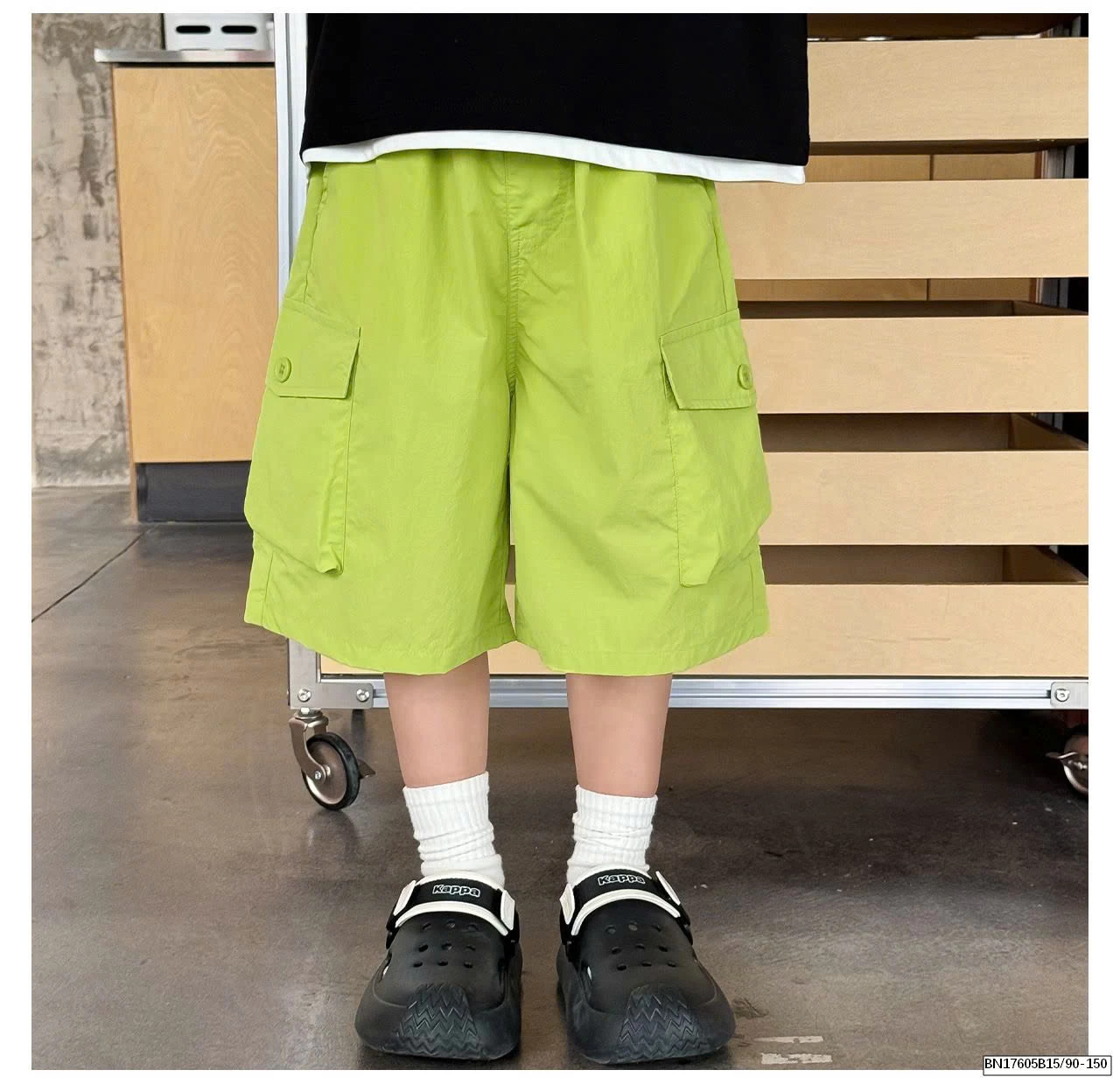 QUẦN SHORT TÚI HỘP BÉ TRAI