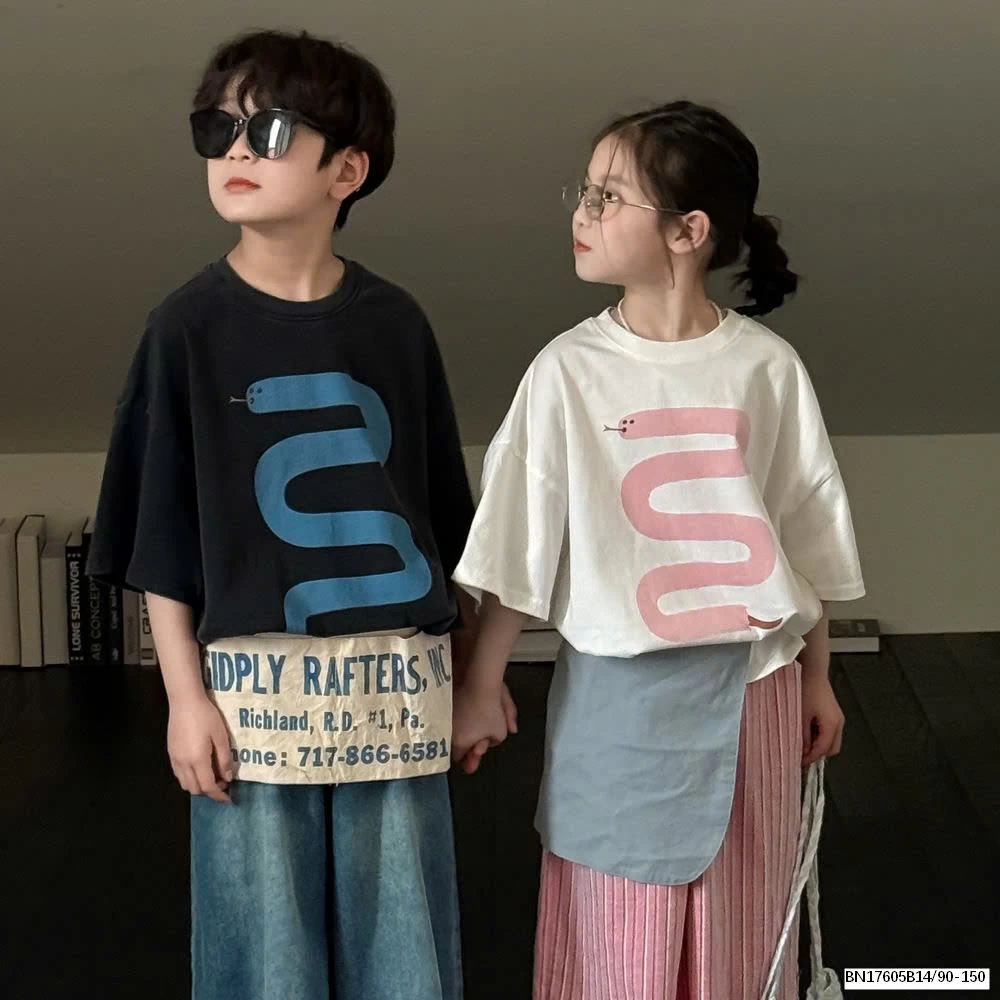 ÁO THUN HỌA TIẾT CON RẮN