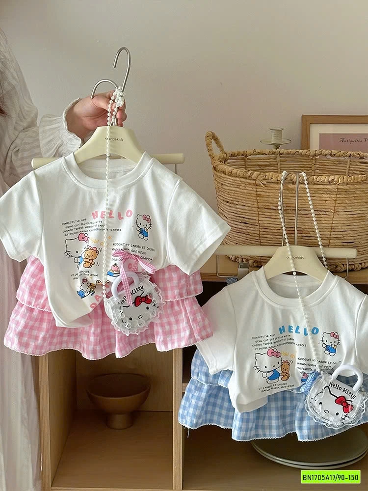 SÉT ÁO KITTY MIX CV CARO