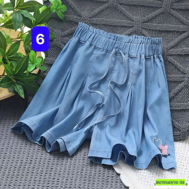 QUẦN SHORT DENIM GIẤY BÉ