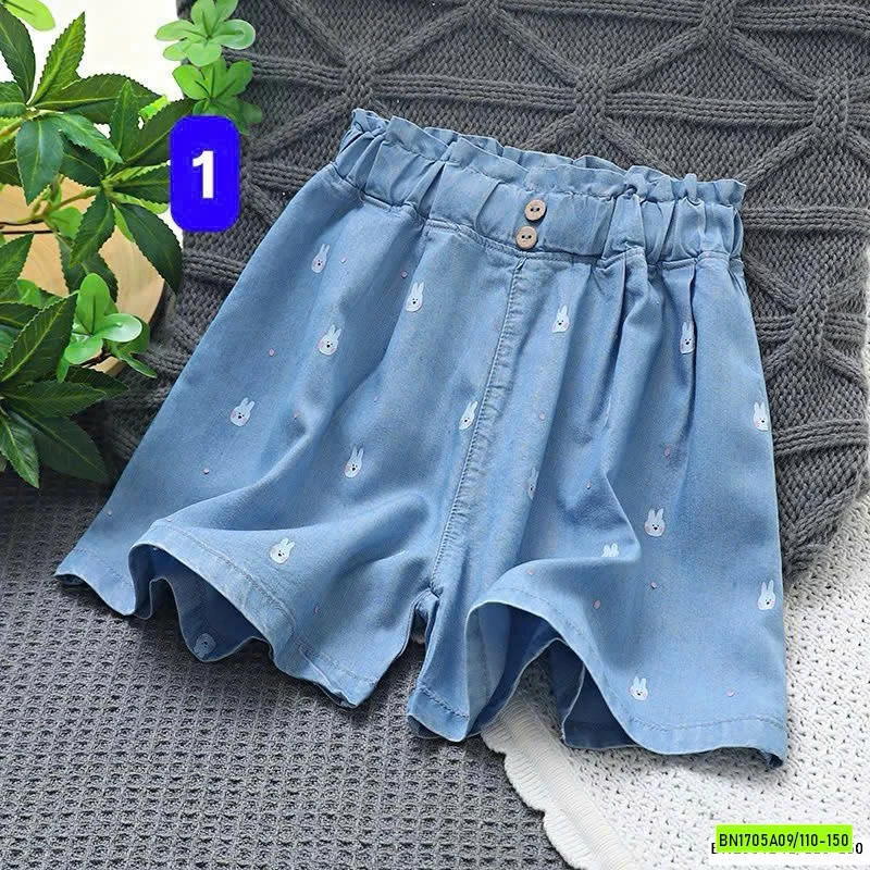 QUẦN SHORT DENIM GIẤY BÉ