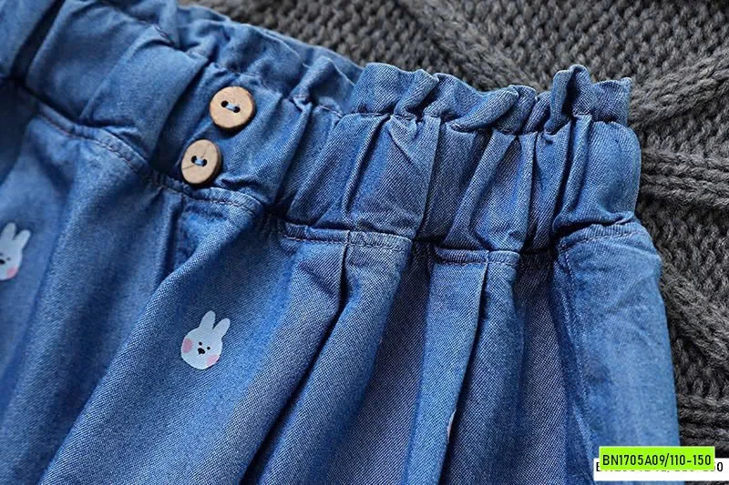 QUẦN SHORT DENIM GIẤY BÉ