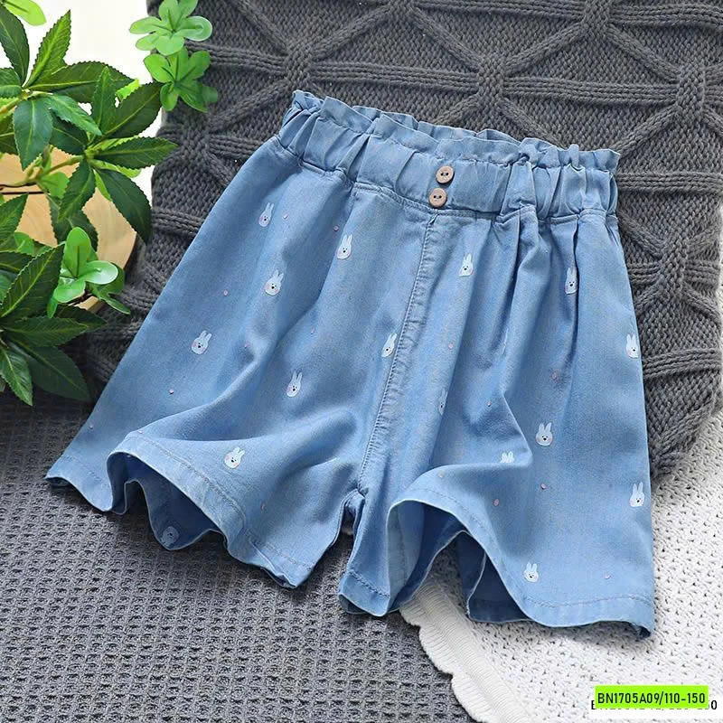 QUẦN SHORT DENIM GIẤY BÉ