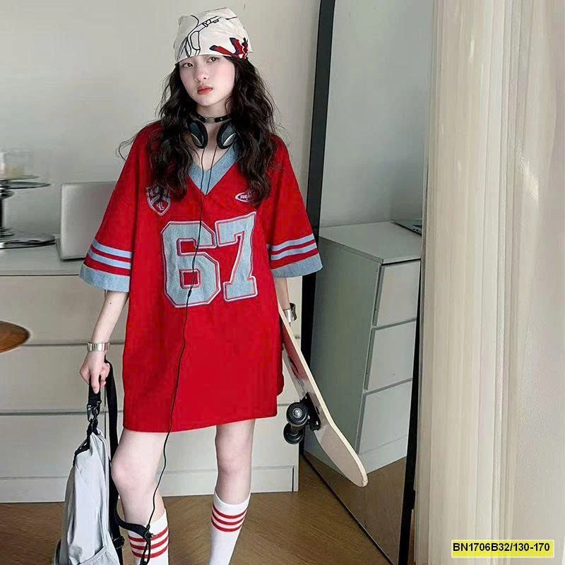 ÁO THUN SỐ 67 DÁNG RỘNG