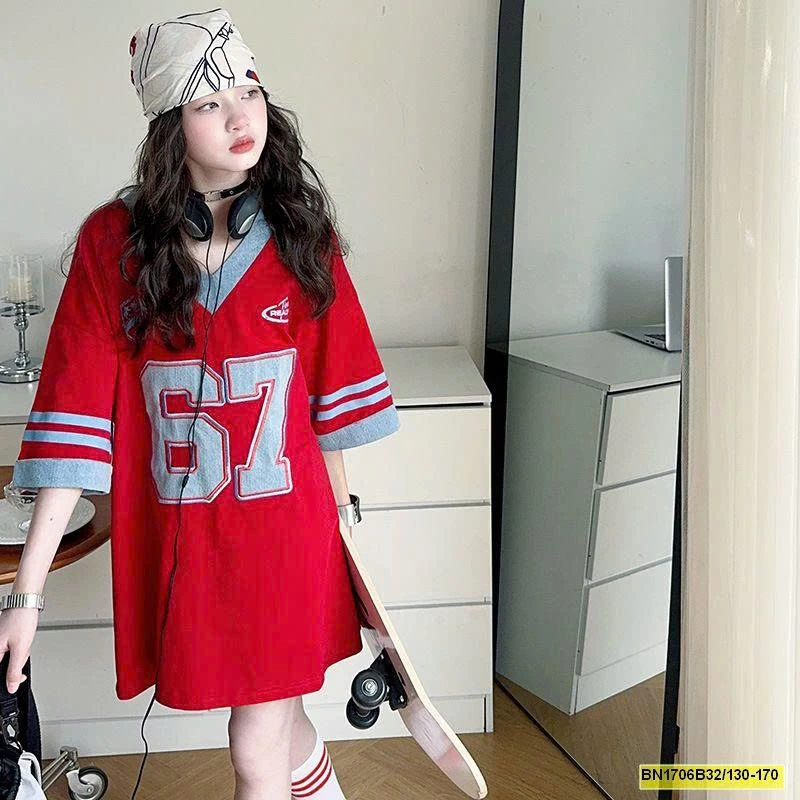 ÁO THUN SỐ 67 DÁNG RỘNG