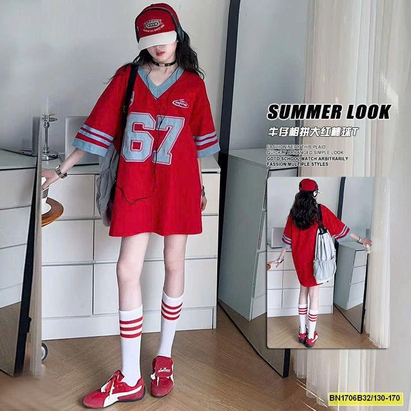 ÁO THUN SỐ 67 DÁNG RỘNG