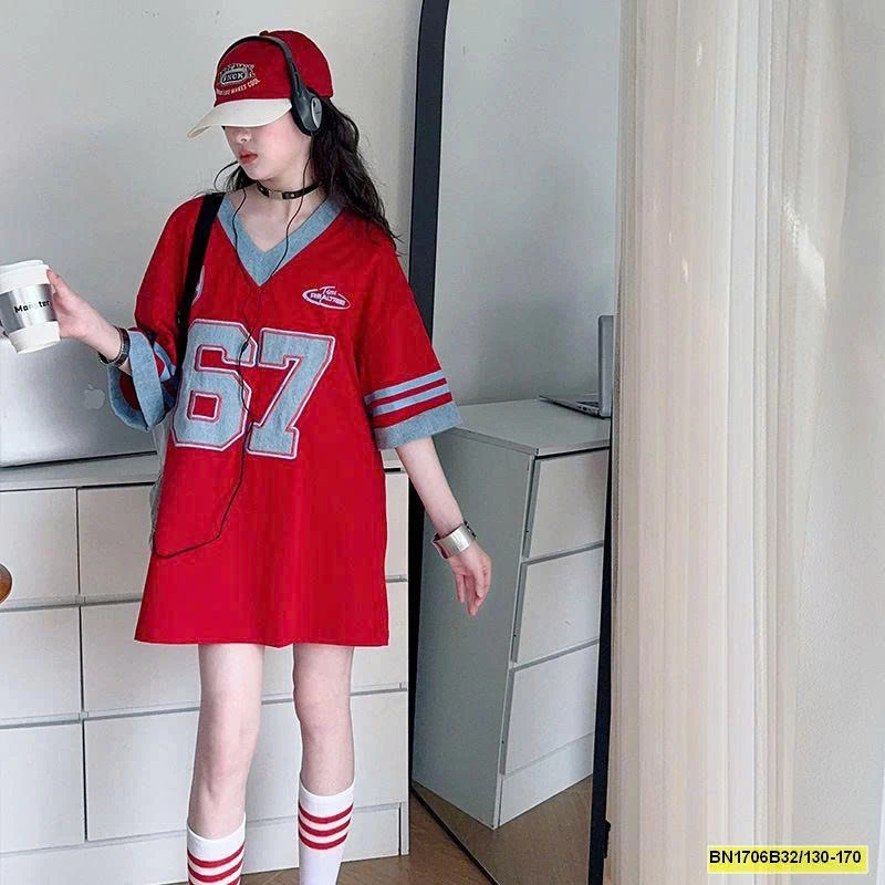 ÁO THUN SỐ 67 DÁNG RỘNG