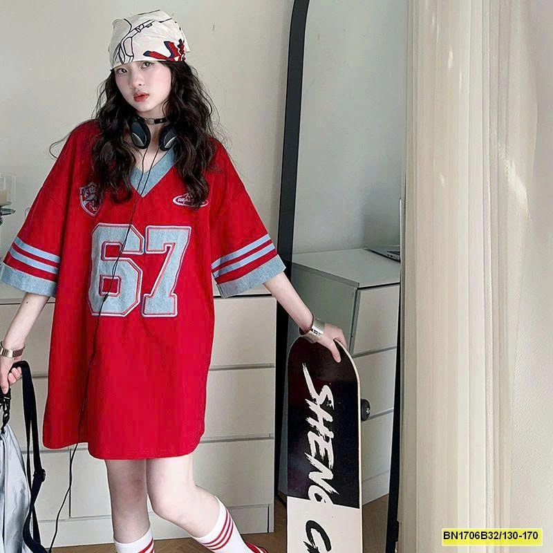 ÁO THUN SỐ 67 DÁNG RỘNG