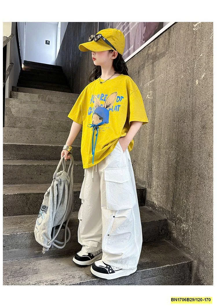 SÉT ÁO THUN THỎ MIX QUẦN TÚI HỘP