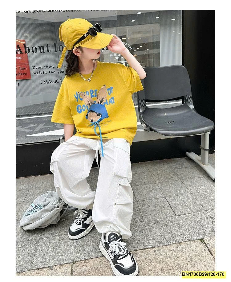 SÉT ÁO THUN THỎ MIX QUẦN TÚI HỘP