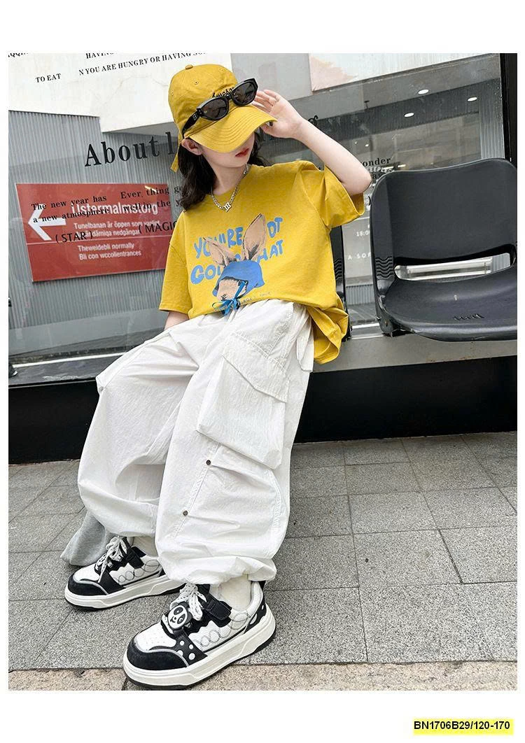 SÉT ÁO THUN THỎ MIX QUẦN TÚI HỘP