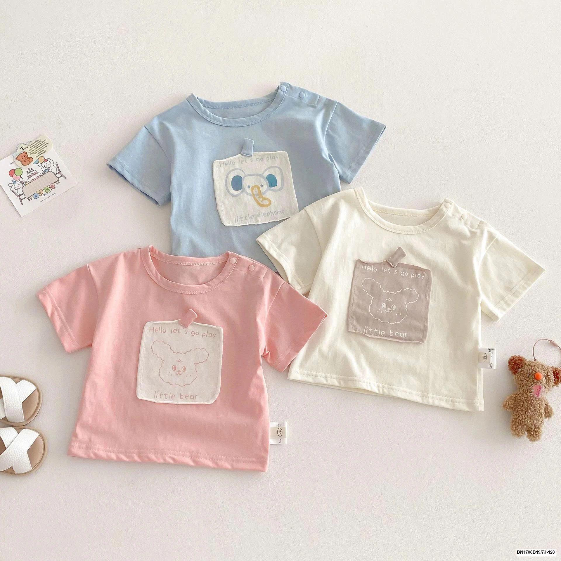 BST ÁO PHÔNG MUA HÈ SIZE NHÍ