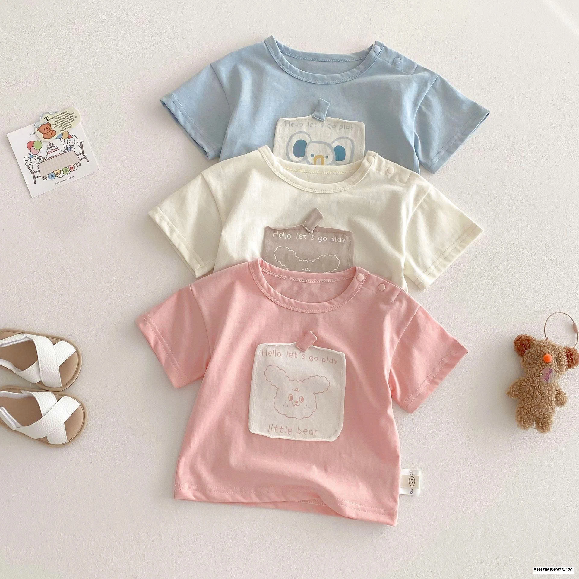 BST ÁO PHÔNG MUA HÈ SIZE NHÍ