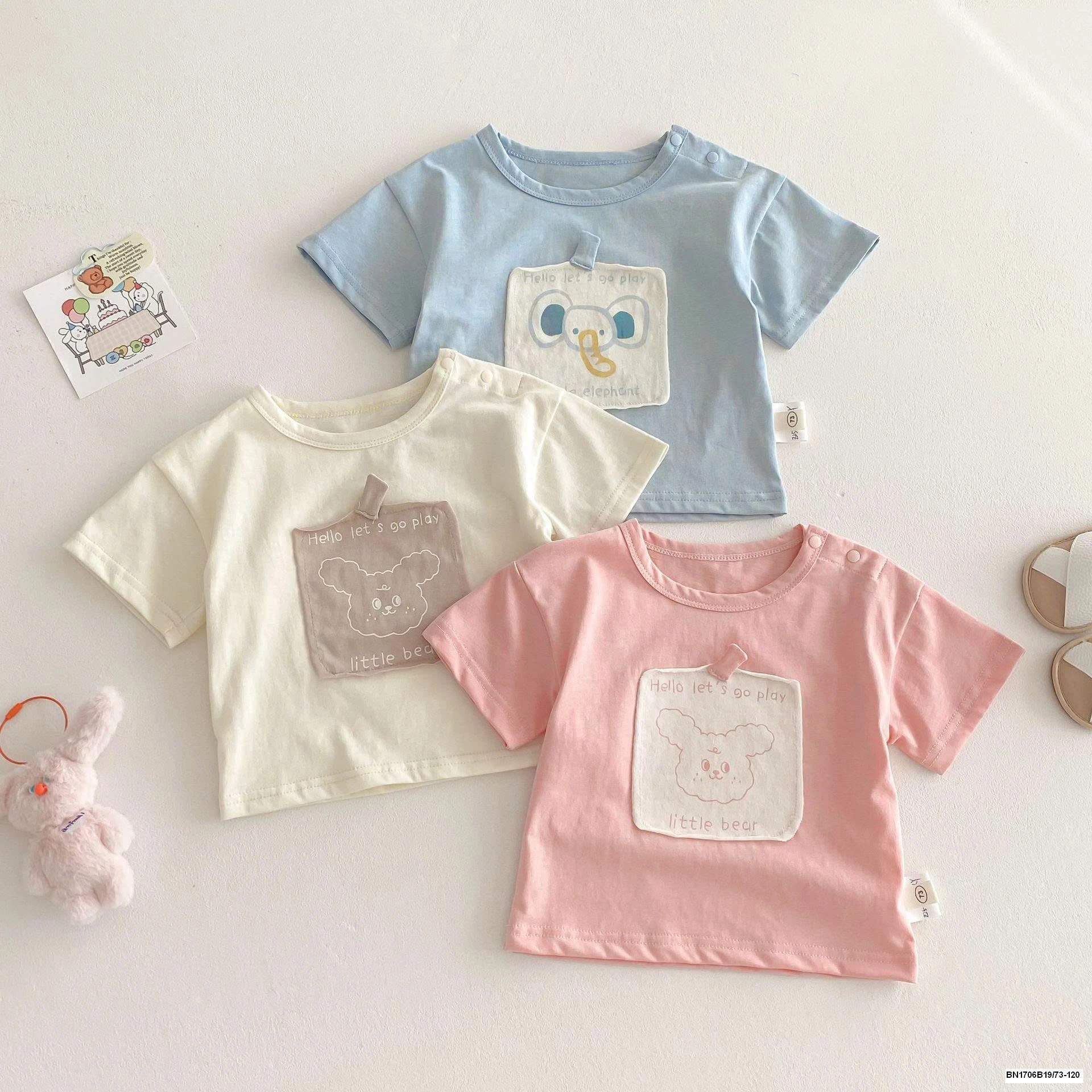 BST ÁO PHÔNG MUA HÈ SIZE NHÍ