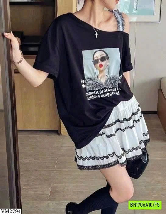 CHÂN VÁY PHỐI VIỀN ANNA