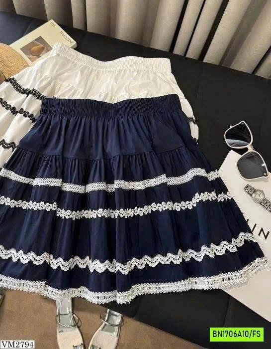 CHÂN VÁY PHỐI VIỀN ANNA