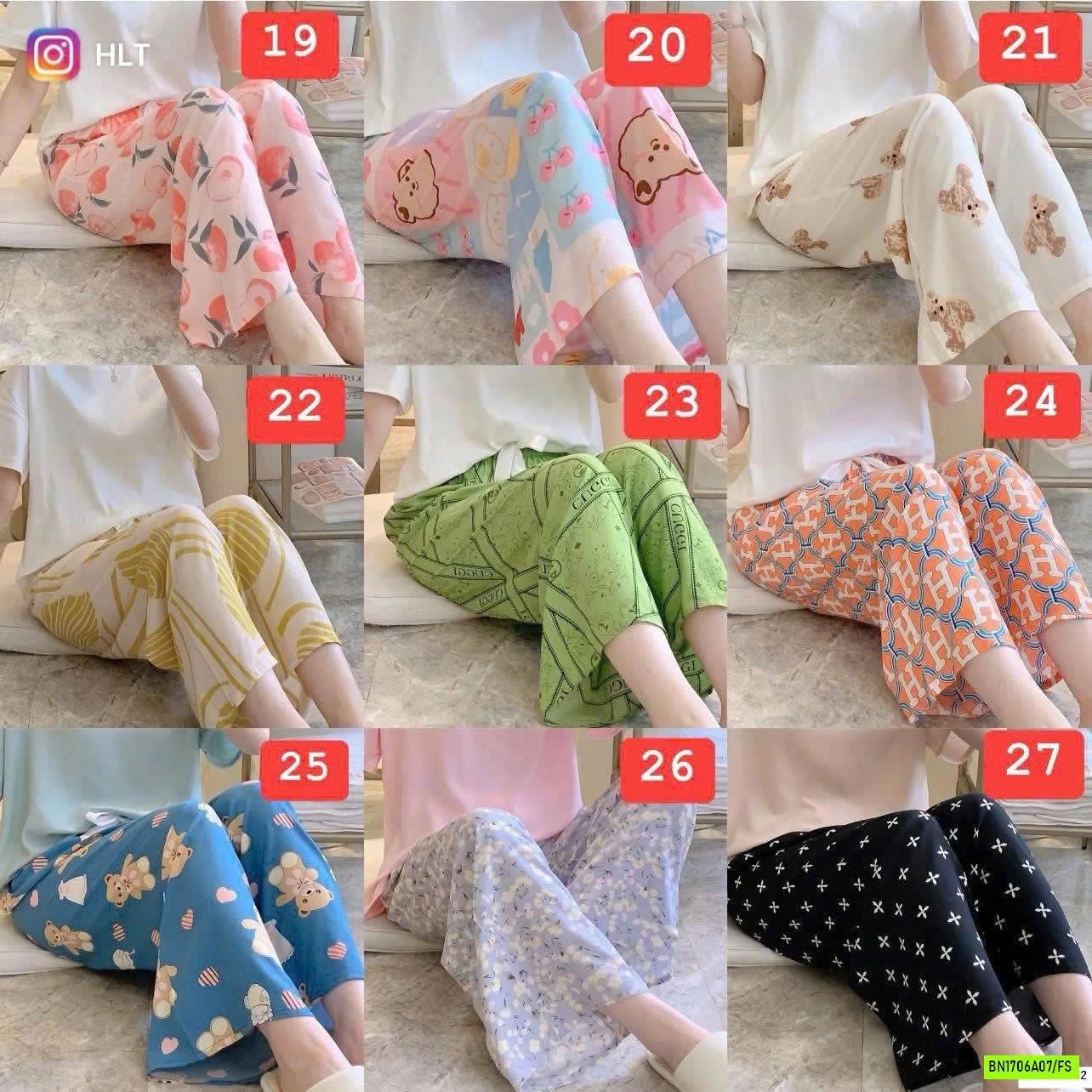 QUẦN LANH HOA MÙA HÈ