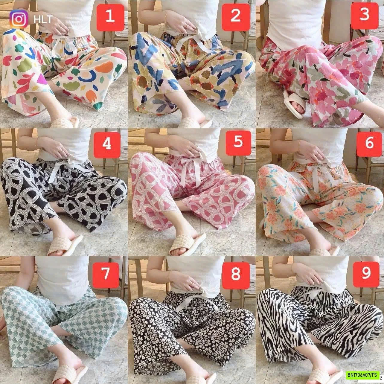 QUẦN LANH HOA MÙA HÈ