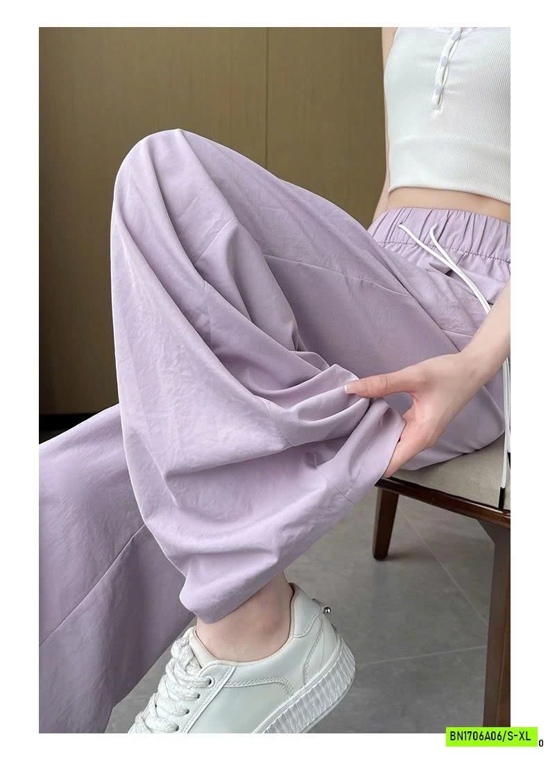 QUẦN ỐNG RỘNG NỮ CẠP CHUN