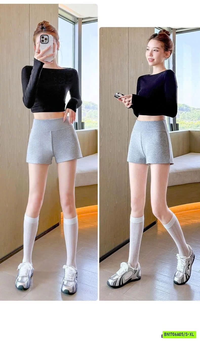 SHORT GEN BỤNG TRƠN MÀU