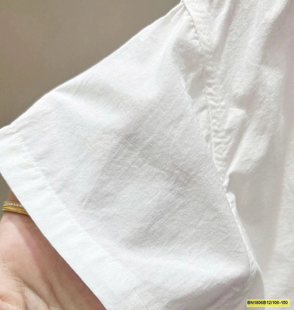 ÁO SƠ MI TÚI NGỰC THÊU CHỮ KACADY