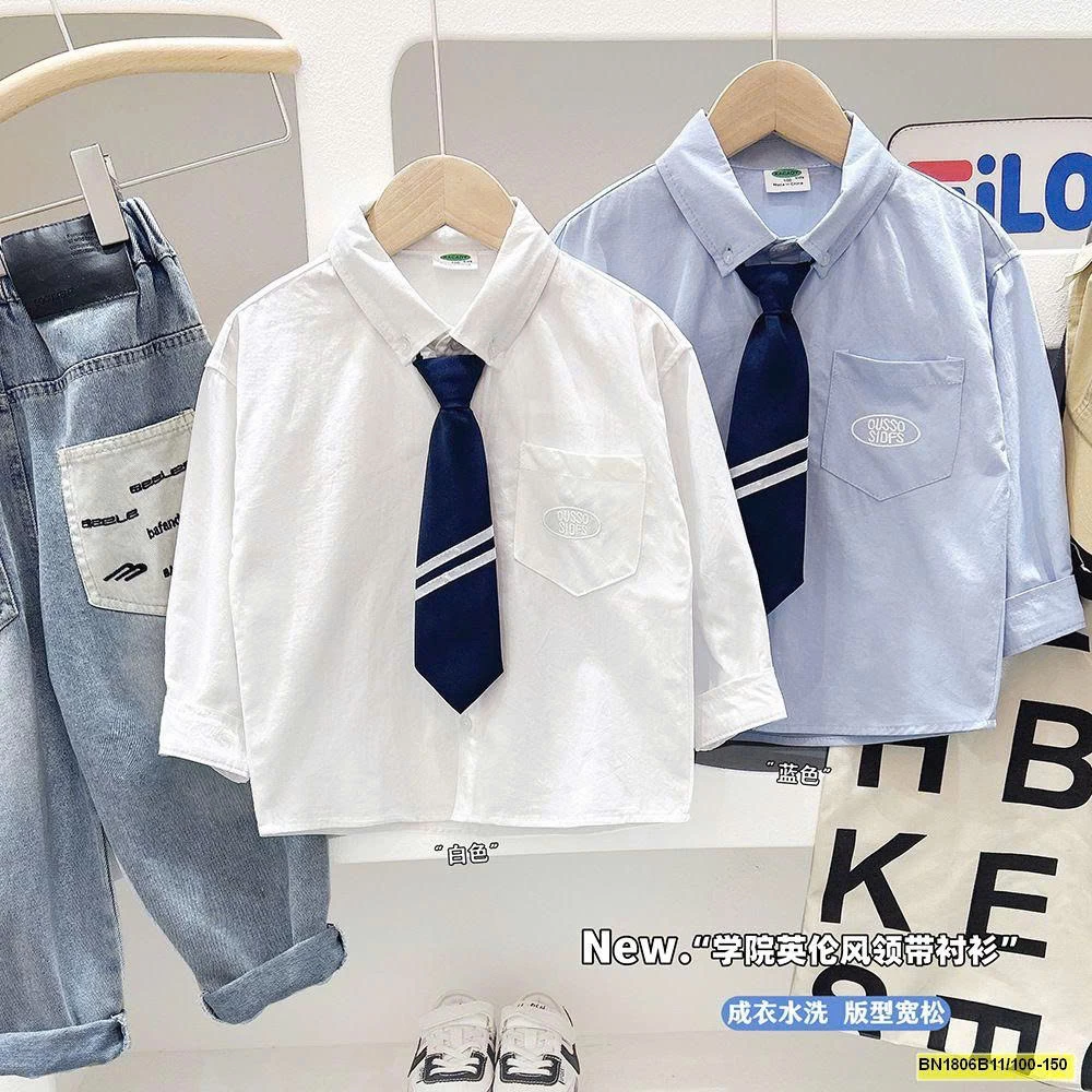 ÁO SƠ MI HỌC SINH KACADY