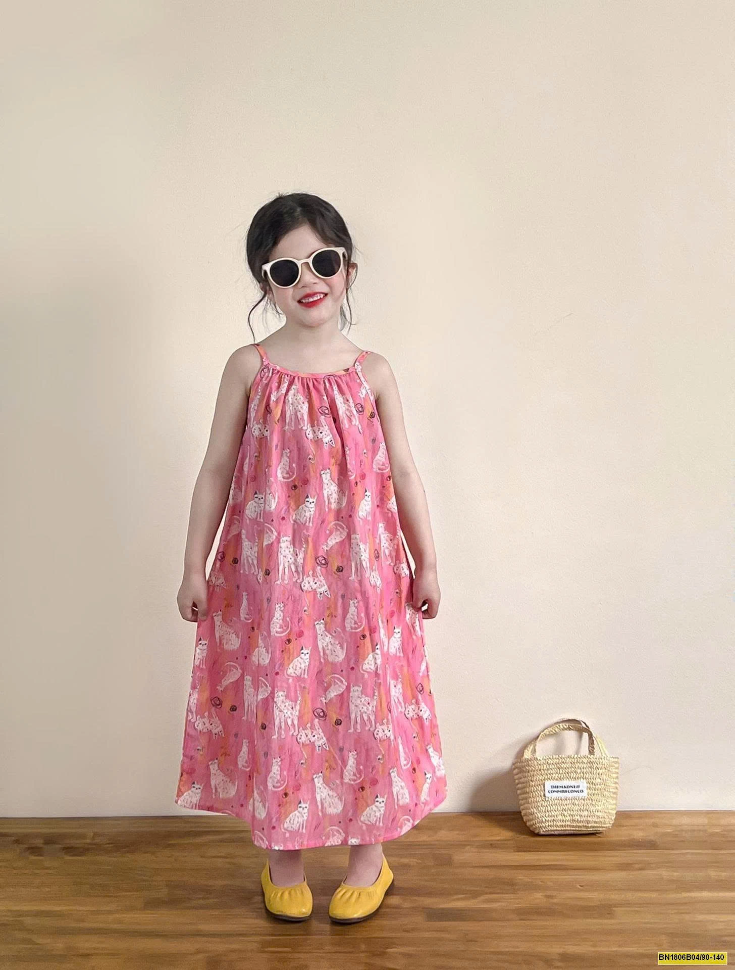 ĐẦM 2 DÂY CON MÈO HỒNG