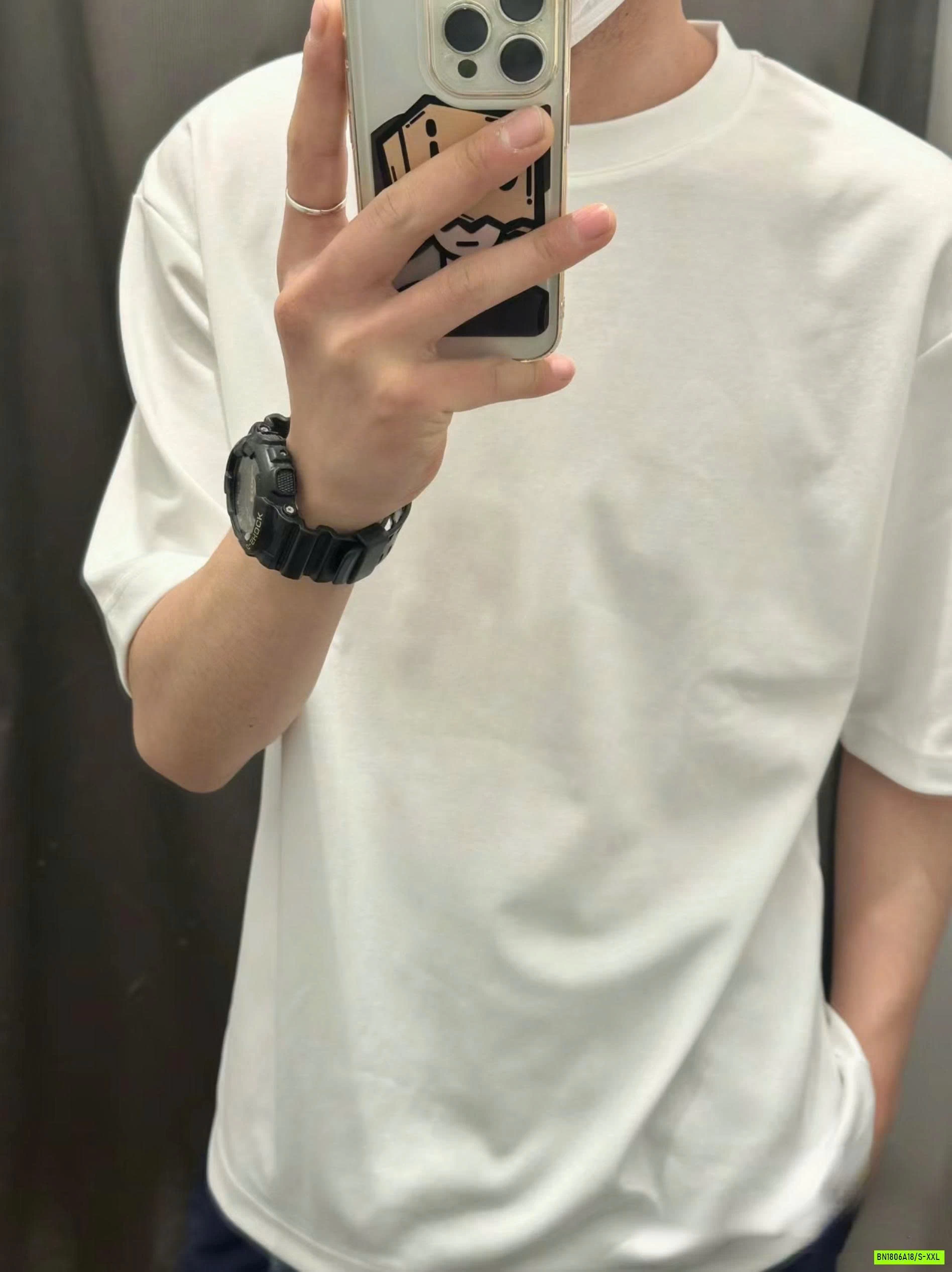 ÁO PHÔNG NAM CỔ TRÒN BASIC