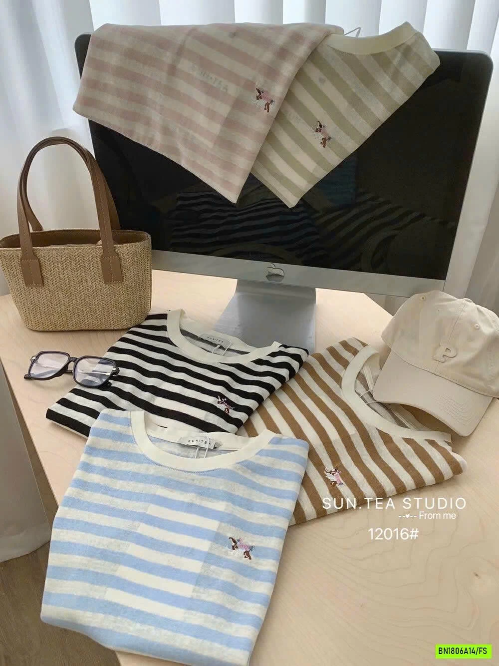 ÁO THUN KẺ XƯỚC SUNTEA