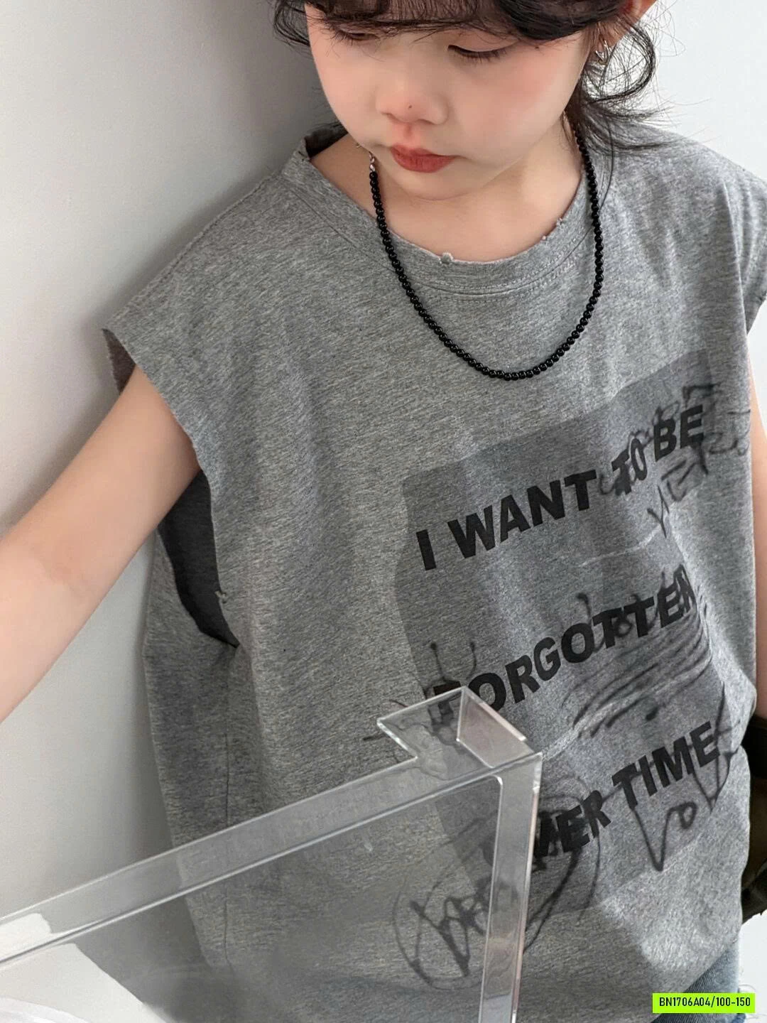 TANKTOP XÁM IN CHỮ