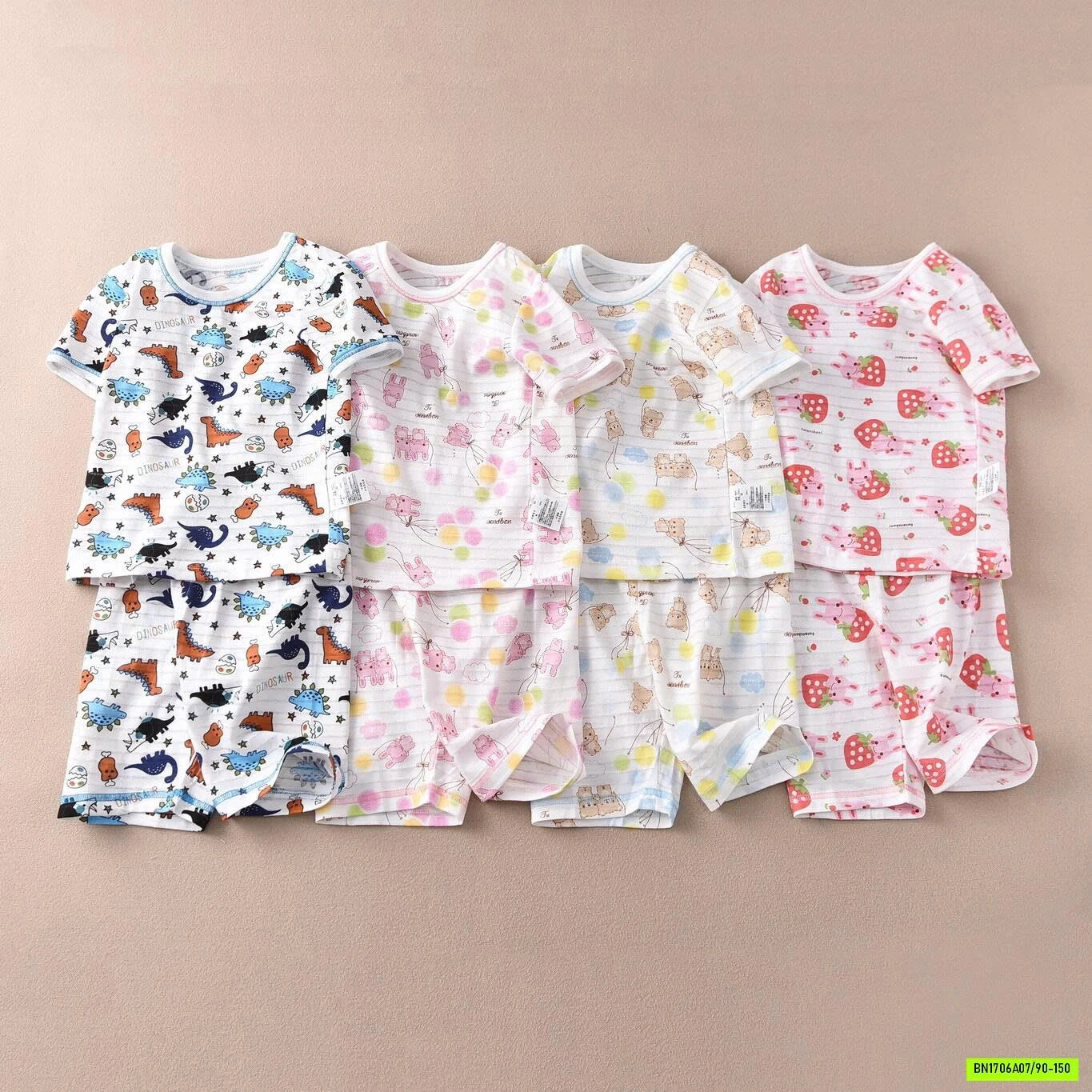 BỘ LỬNG COTTON GIẤY DỄ THƯƠNG