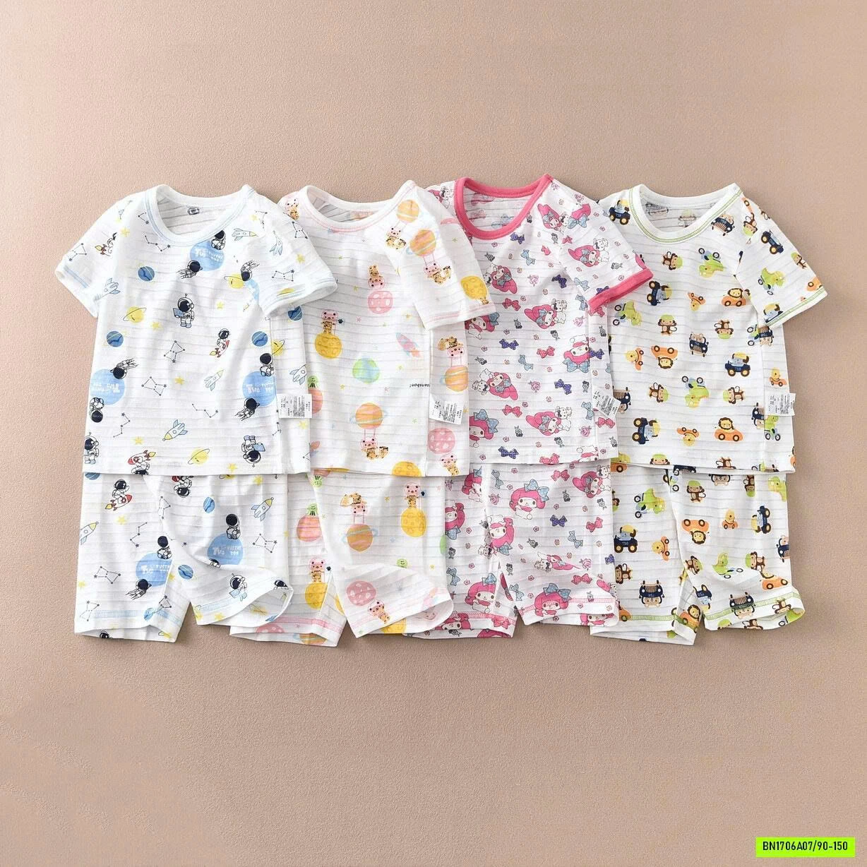 BỘ LỬNG COTTON GIẤY DỄ THƯƠNG
